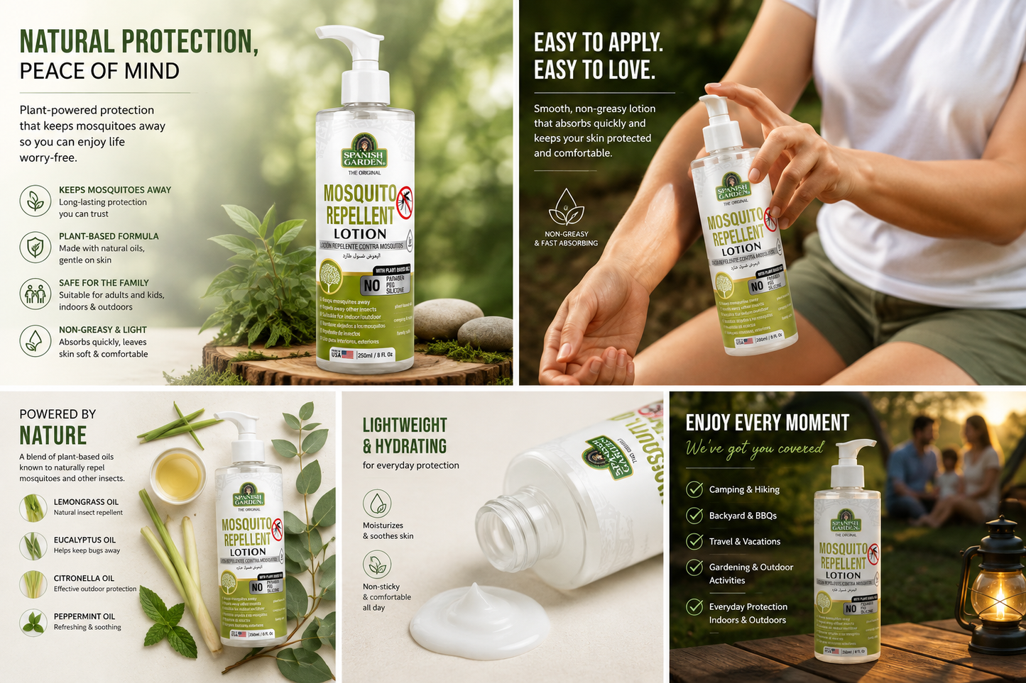 Spanish Garden Mosquito Repellent Lotion