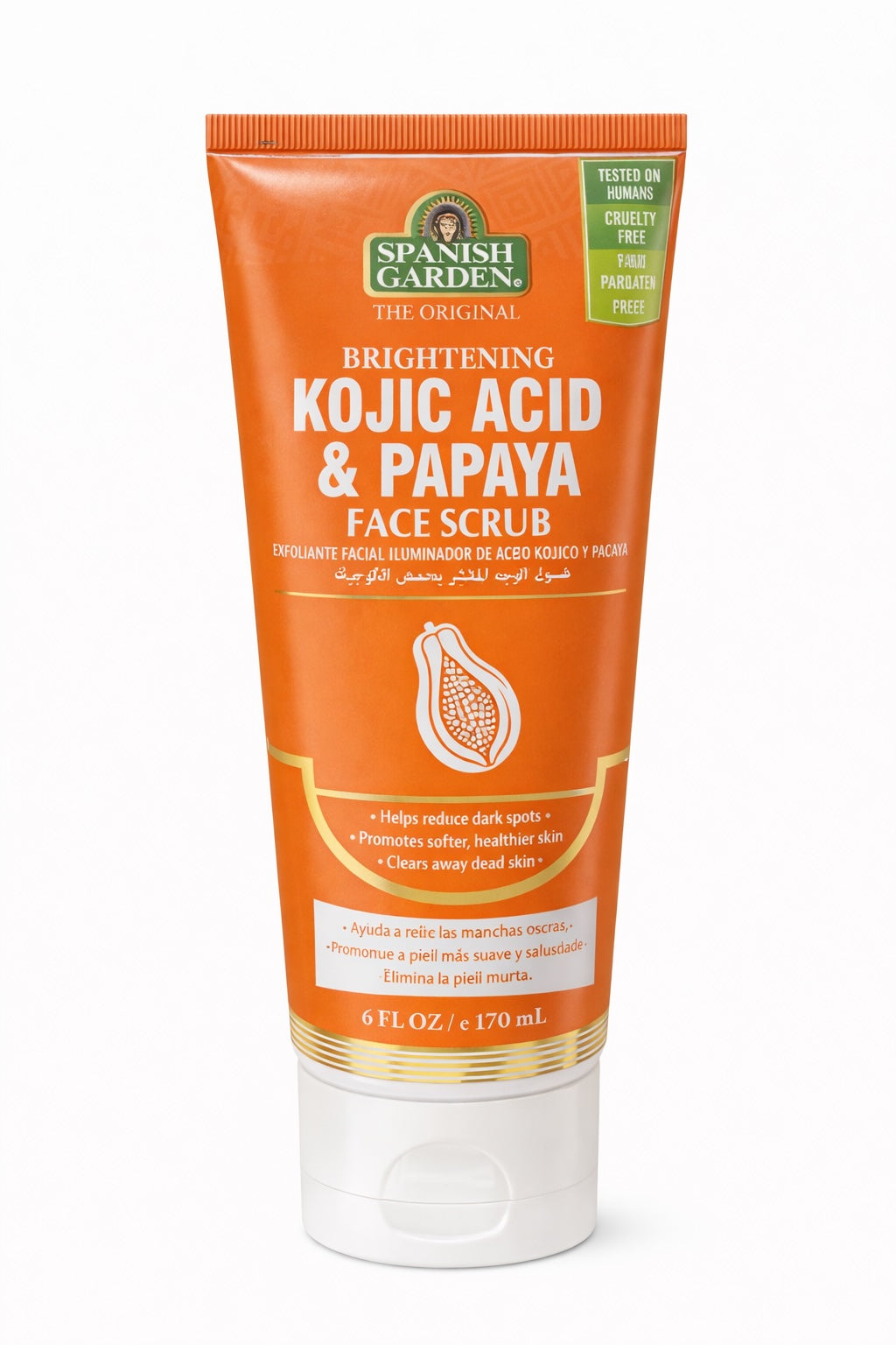 Kojic Acid & Papaya Face Scrub – Brighten, Exfoliate & Renew