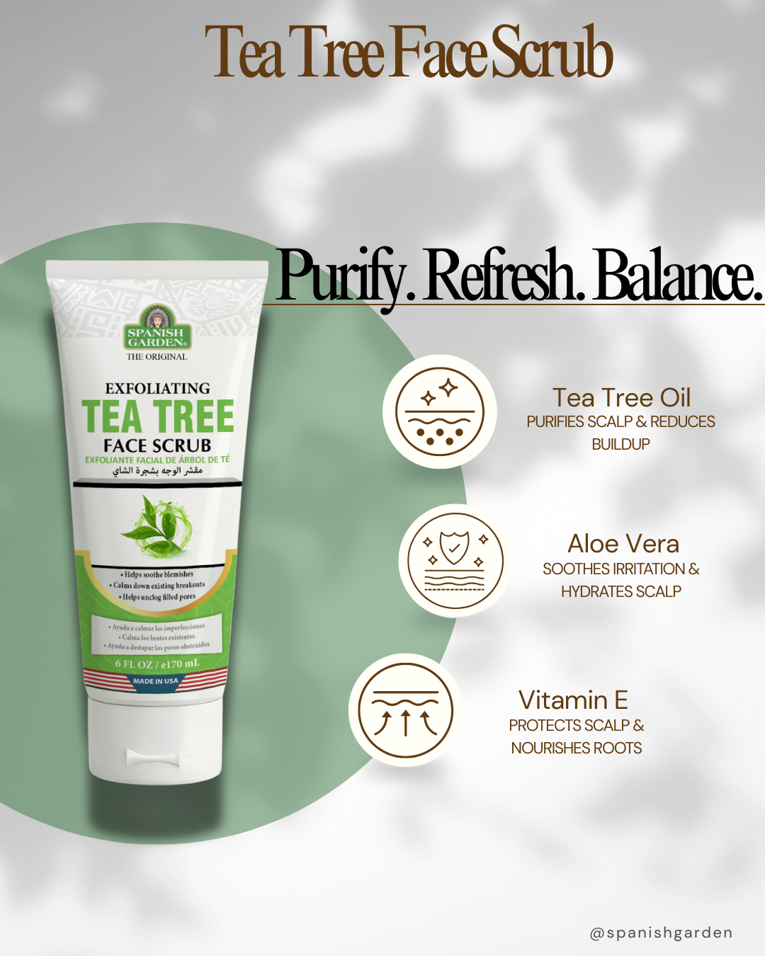 Tea Tree Facial Scrub