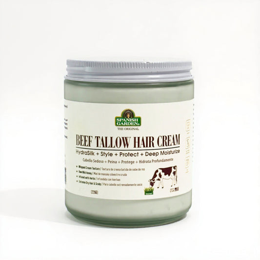 Beef Tallow Hair Cream – Hydrate, Style & Protect
