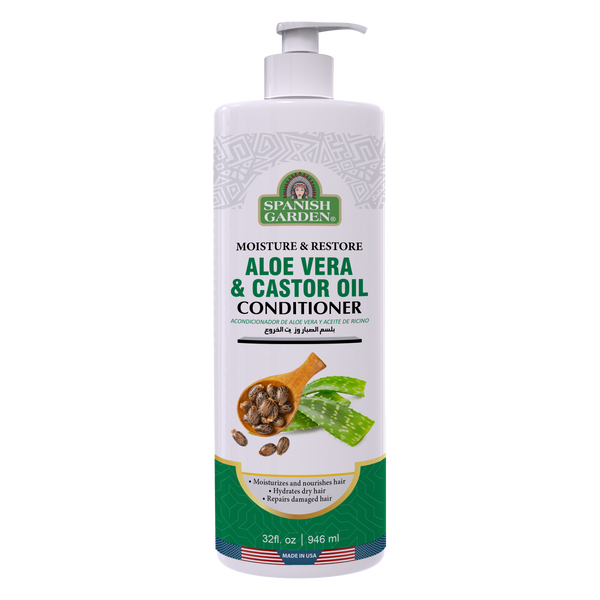 Aloe Vera & Castor Oil Hair Trio – Shampoo, Conditioner & Hair Oil