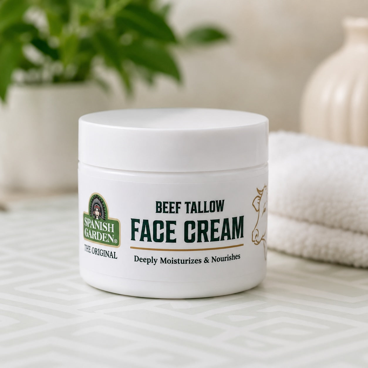Beef Tallow Face Cream – Deeply Moisturizing & Nourishing Skin Balm ( FREE SAMPLE)