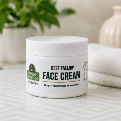 Beef Tallow Face Cream – Deeply Moisturizing & Nourishing Skin Balm ( FREE SAMPLE)