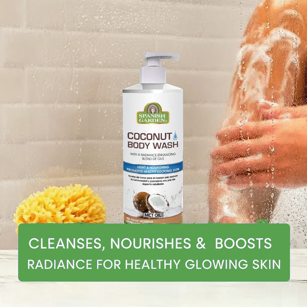 Coconut Moisturizing Body Wash – Gentle Hydration for Soft, Smooth Skin