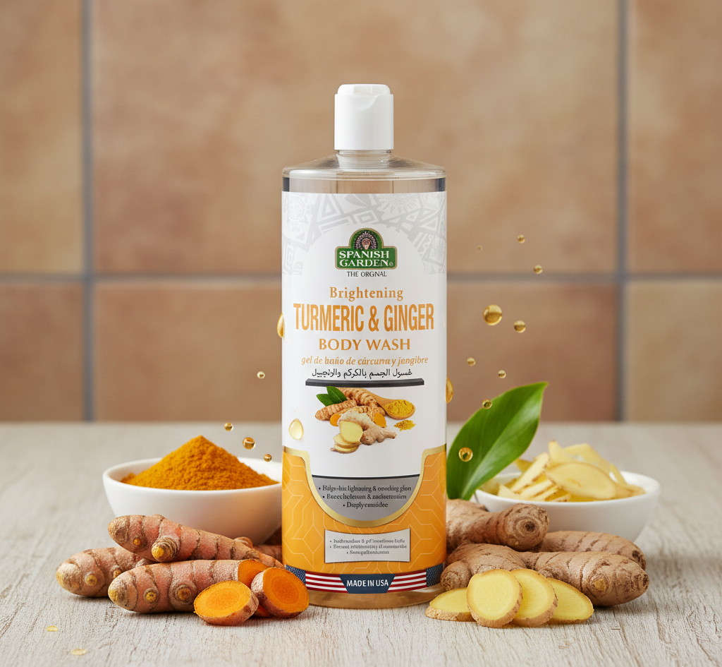 Wash Tumeric Tumeric Ginger Body Wash – Spanish Garden