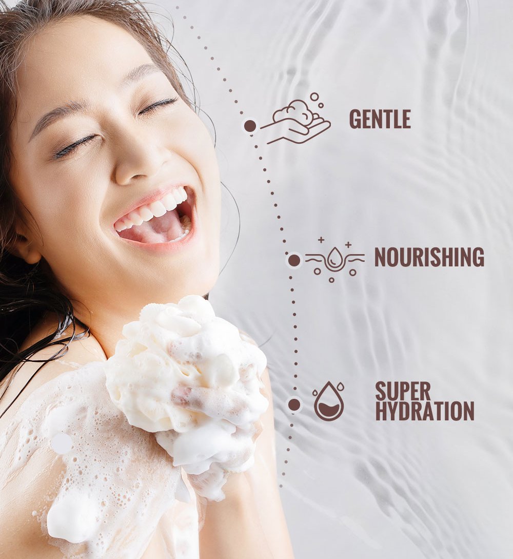 Coconut Moisturizing Body Wash – Gentle Hydration for Soft, Smooth Skin