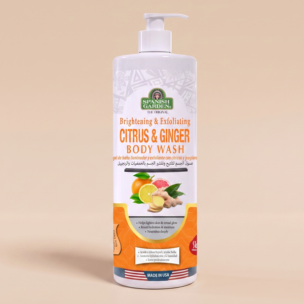 Citrus & Ginger Revitalizing Body Wash – Deep Cleansing & Fresh Skin Feel