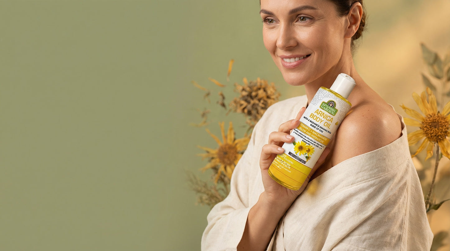 Arnica Body Oil – Soothe Muscles, Relax Tension & Restore Overnight