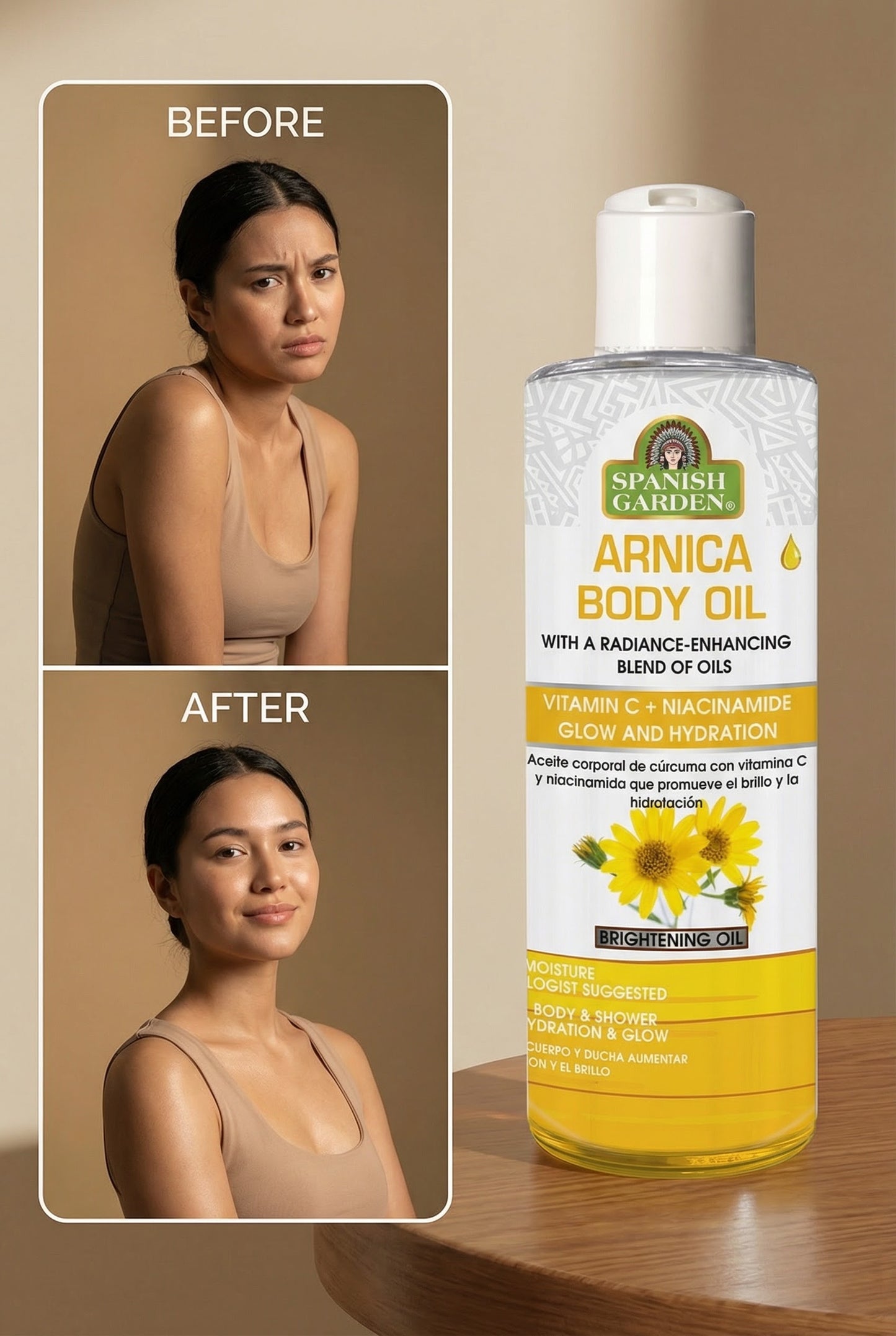 Arnica Body Oil – Soothe Muscles, Relax Tension & Restore Overnight