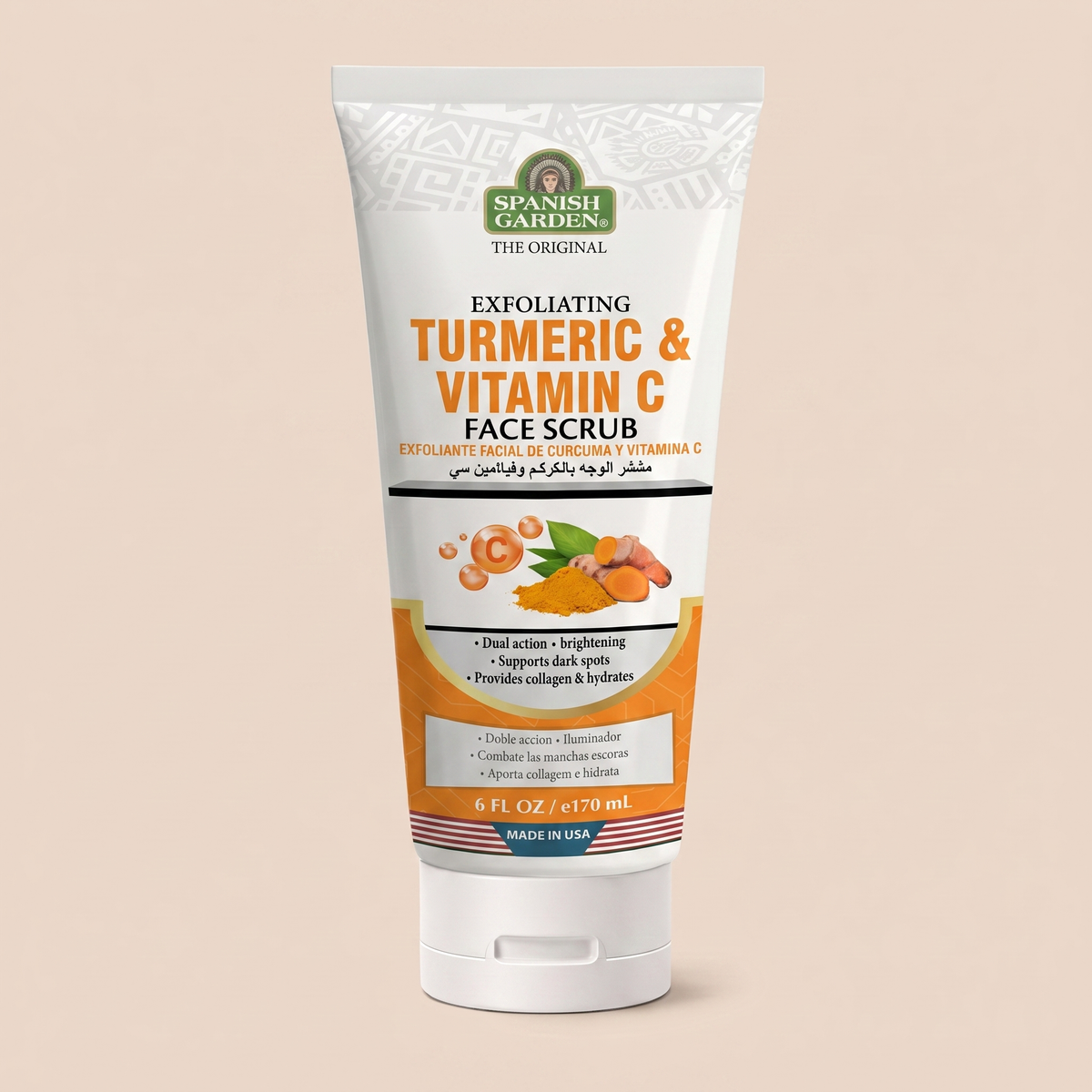 Turmeric & Vitamin C Face Scrub