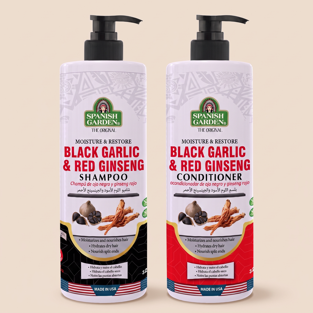 Black Garlic & Red Ginseng Duo