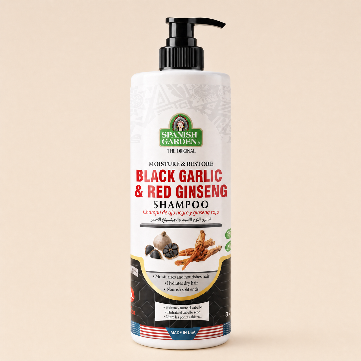 Black Garlic Red Ginseng Shampoo