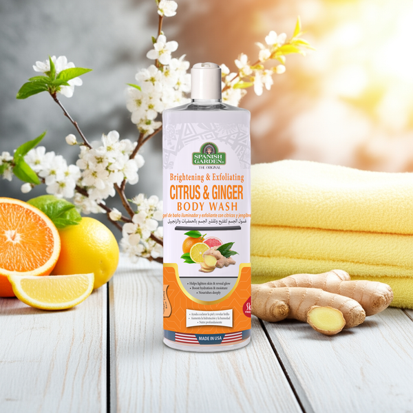 Citrus & Ginger Revitalizing Body Wash – Deep Cleansing & Fresh Skin Feel